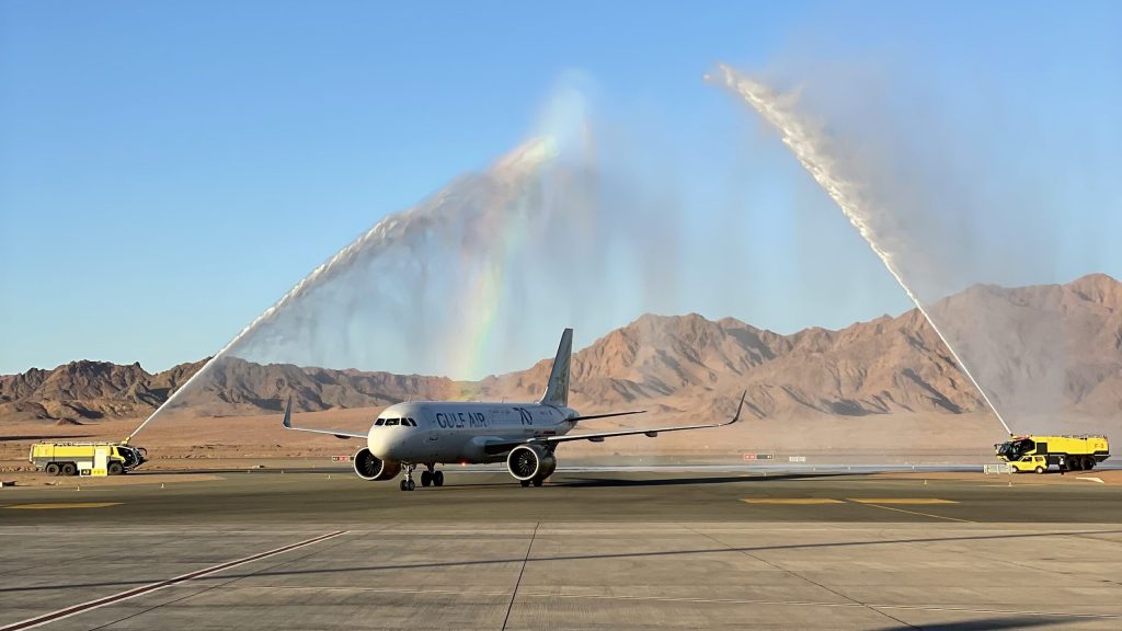 Gulf Air inaugura i collegamenti diretti per AlUla con il primo volo in arrivo dal Bahrain